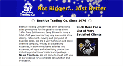 Desktop Screenshot of beehivetrading.com